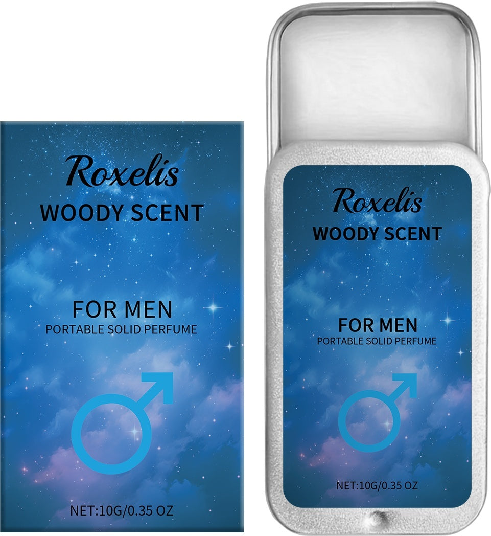 Solid Fragrance Cream for Men Woody Fragrance