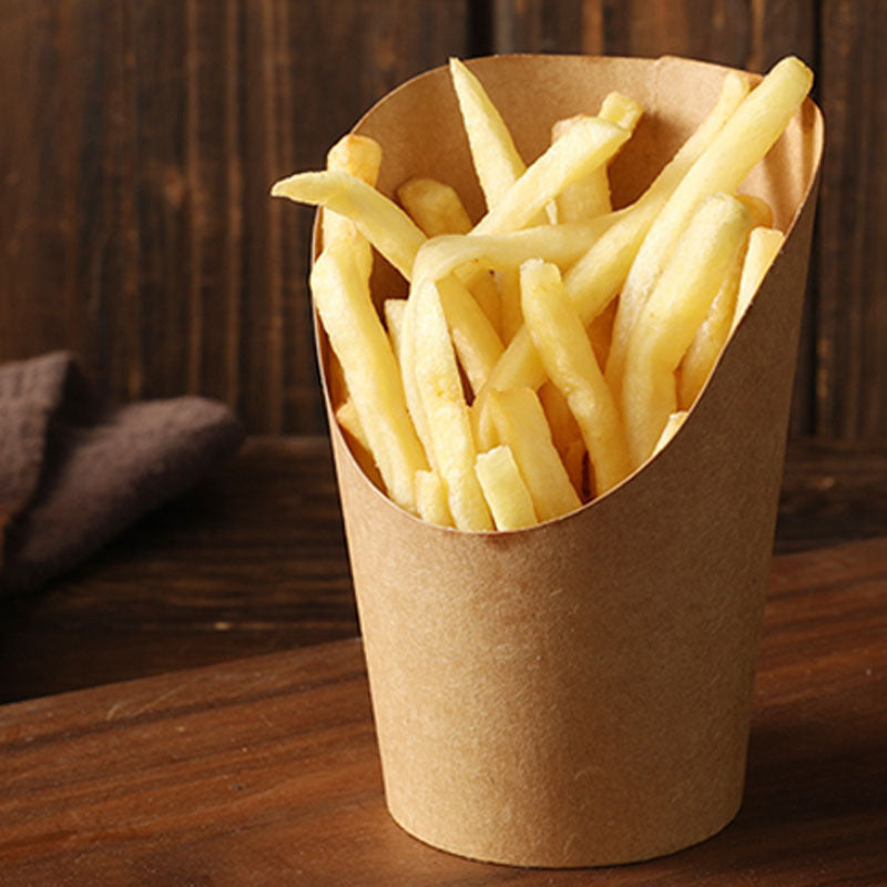 Disposable Paper Cup For Potato Chips