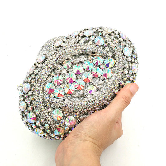 Women's Rhinestone Clutch Evening Bag