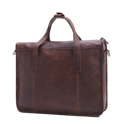 Men's leather briefcase