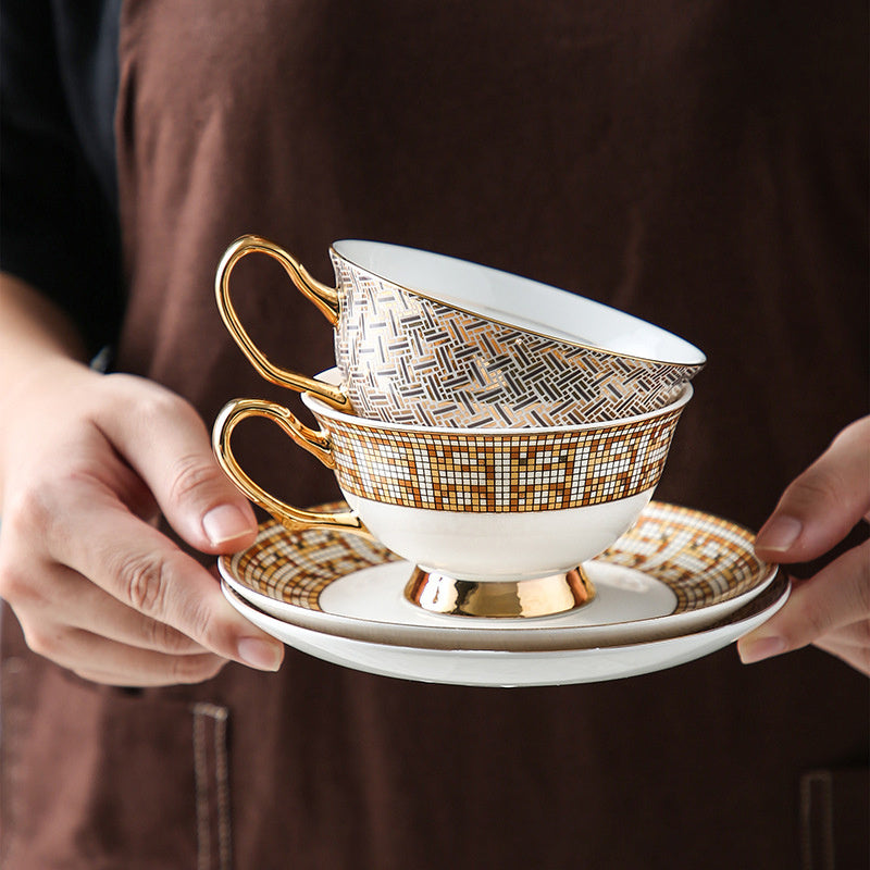 Ceramic Tea Cup Coffee Cup Red Tea Cup Flower Tea Cup