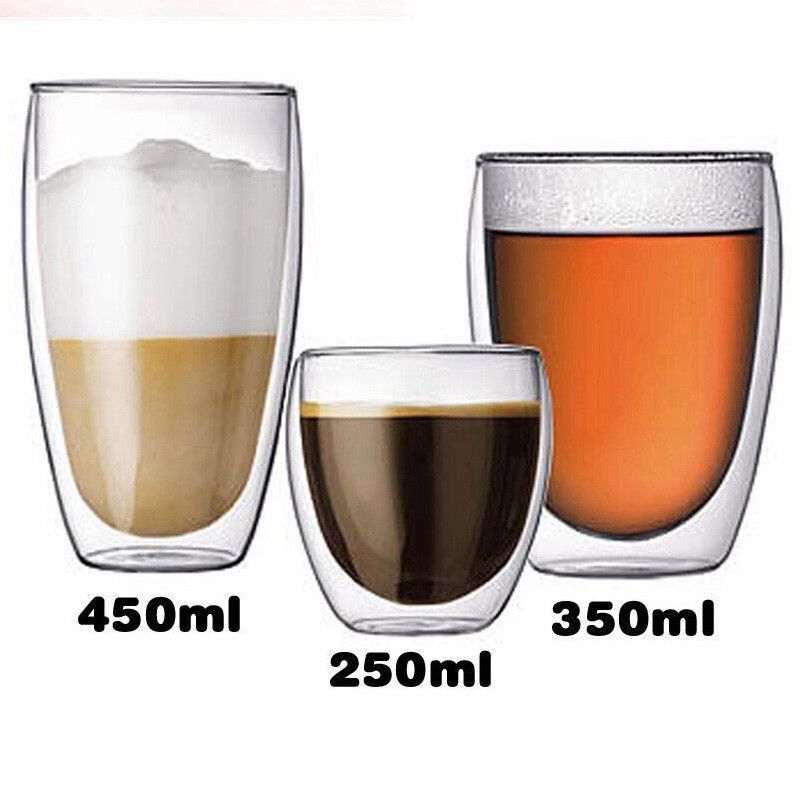 New Double Wall shot Glass double Wall Espresso