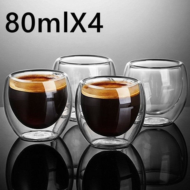 New Double Wall shot Glass double Wall Espresso