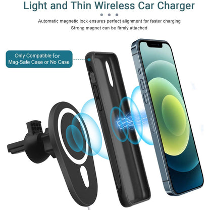 Magnetic Suction Mobile Phone Wireless Charging Car Wireless Mobile Phone