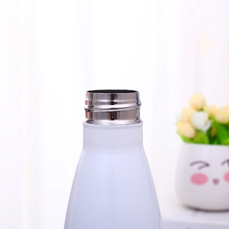 Stainless Steel Vacuum Flask Portable Cute Bottle Student Girl Outdoor Sports Bottle