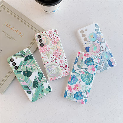 Flowers Laser Phone Case Protective Case