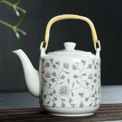 Old-fashioned cool kettle, tea ceremony, tea cup, tea maker, tea cup