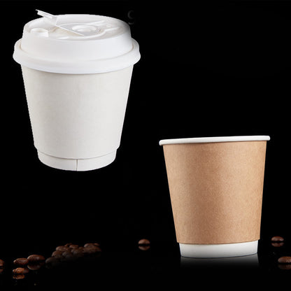 Disposable Double-layer Insulated Kraft Paper Cup