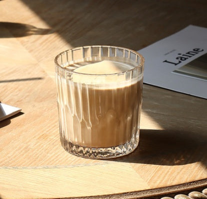 Vintage Glass American Iced Coffee Cup