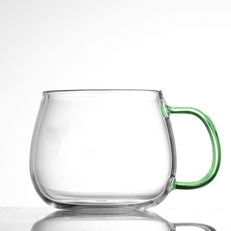 Cute Glass Expression Coffee Cup Mug