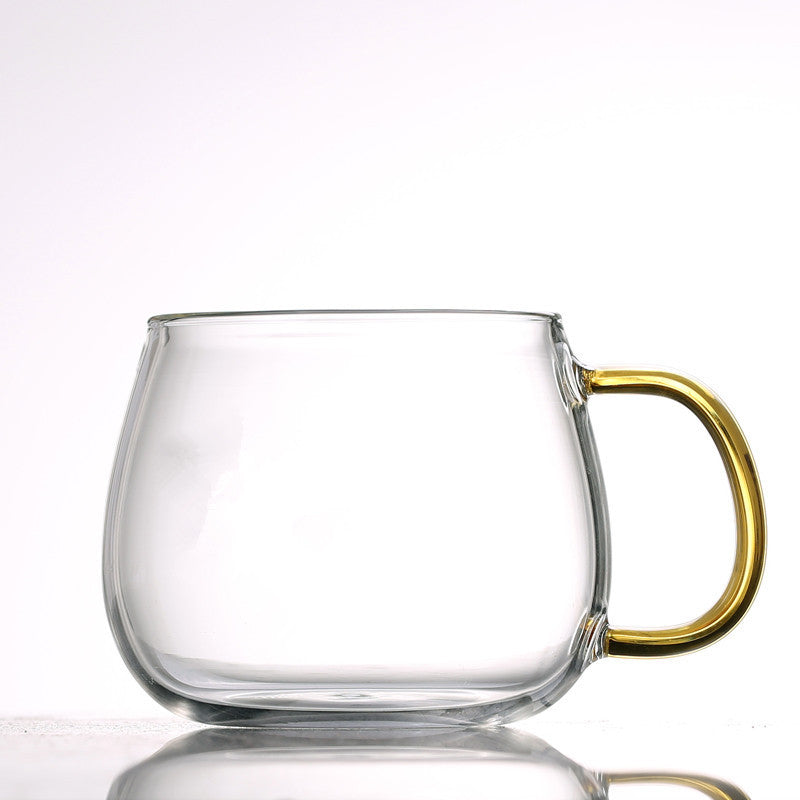 Cute Glass Expression Coffee Cup Mug