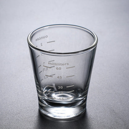 Italian Style Glass Coffee Cup Borosilicate Glass Measuring Cup