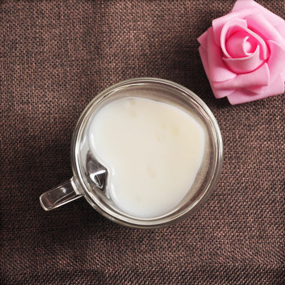 Heart-shaped Coffee Cup Heat-resistant Glass