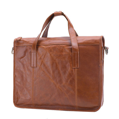 Men's leather briefcase