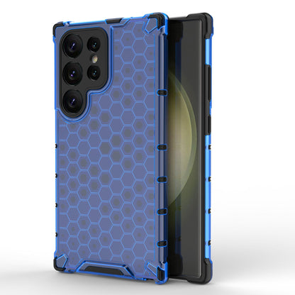 Honeycomb Transparent Phone Protective Case