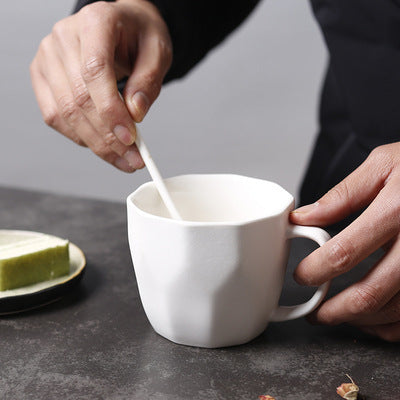 Diamond Shaped Mugs For Retro Office Use