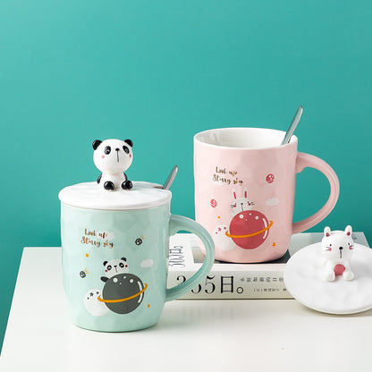 Animal Cartoon Creative Stereoscopic Mugs