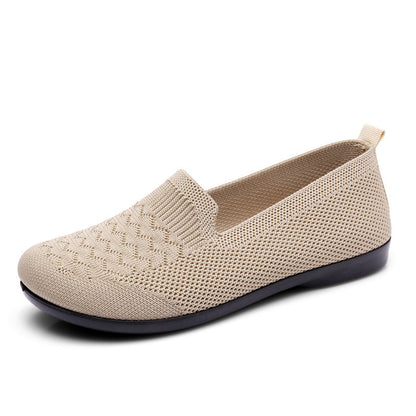 New Casual Breathable Flat Shoes Soft Bottom