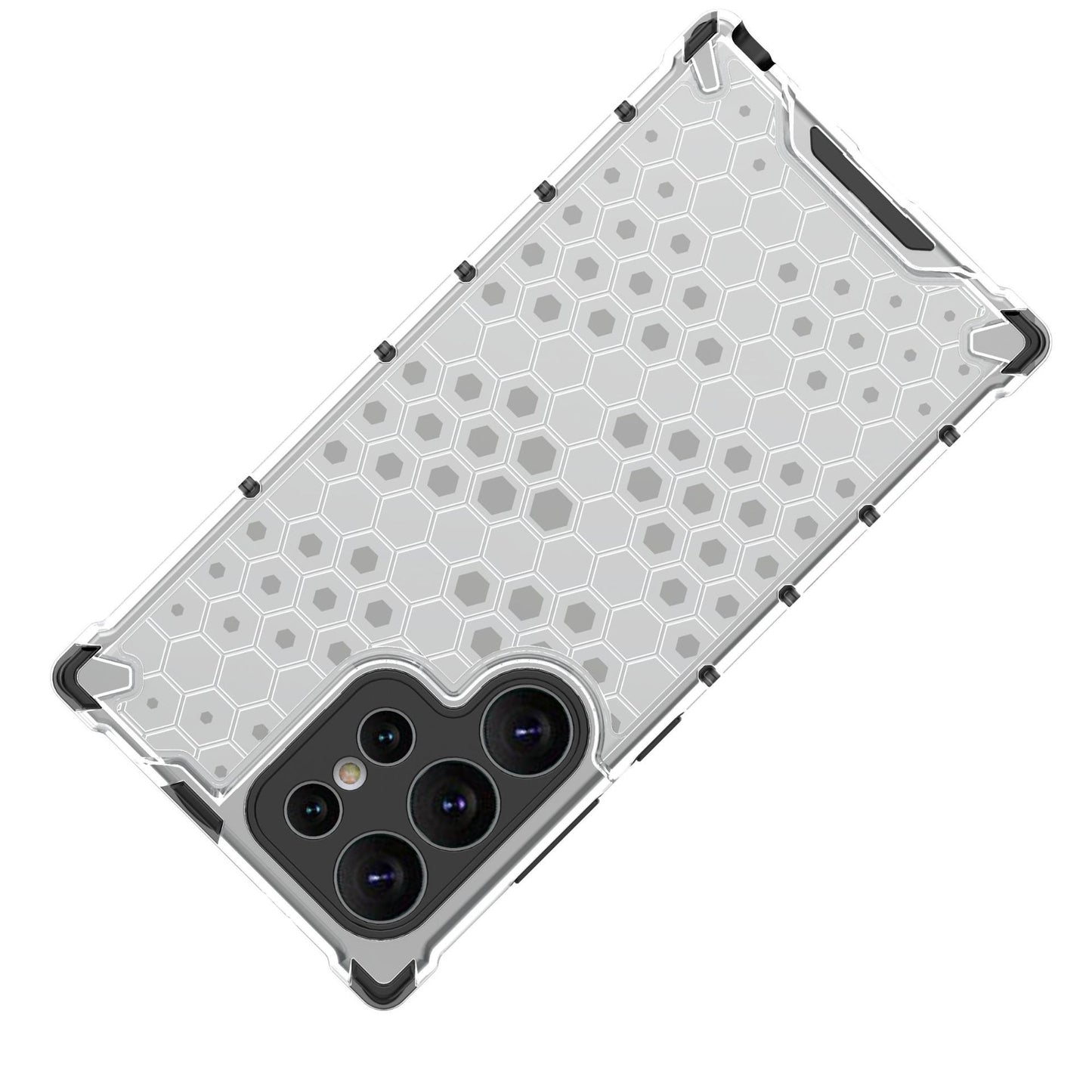 Honeycomb Transparent Phone Protective Case