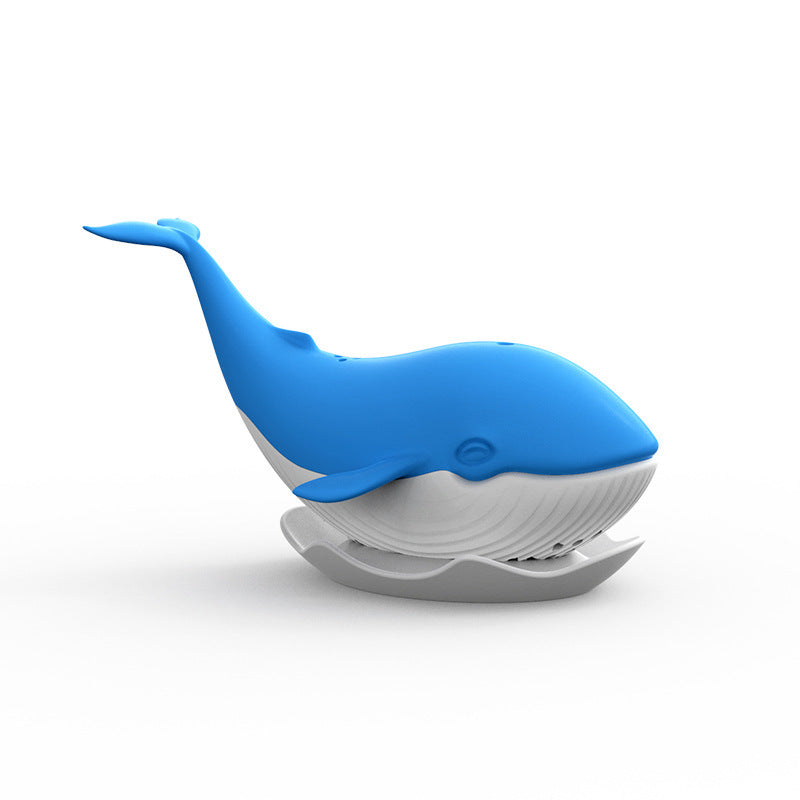 Silica Gel Whale Tea Bag Tea Strainer Tea Drain Tea Set