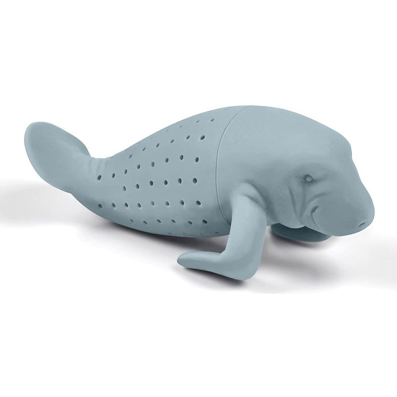 Creative Silicone Dolphin Tea Bag Filter Tea Strainer Tea Set