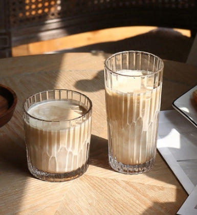 Vintage Glass American Iced Coffee Cup