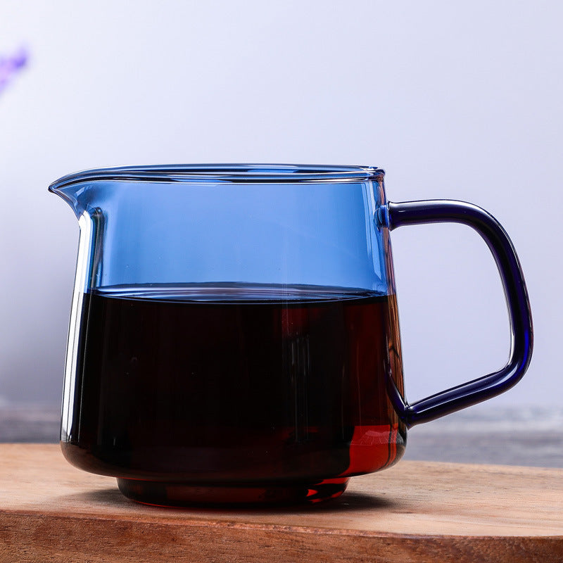 Glass Coffee Sharing Pot Coffee Set Household