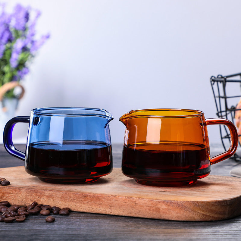 Glass Coffee Sharing Pot Coffee Set Household