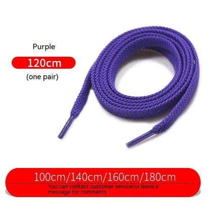 Athletic Shoelaces Flat Thickened Shoes Rope