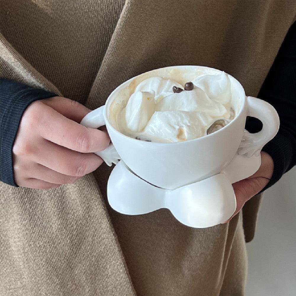 Cute Ceramic Breakfast Coffee Mug