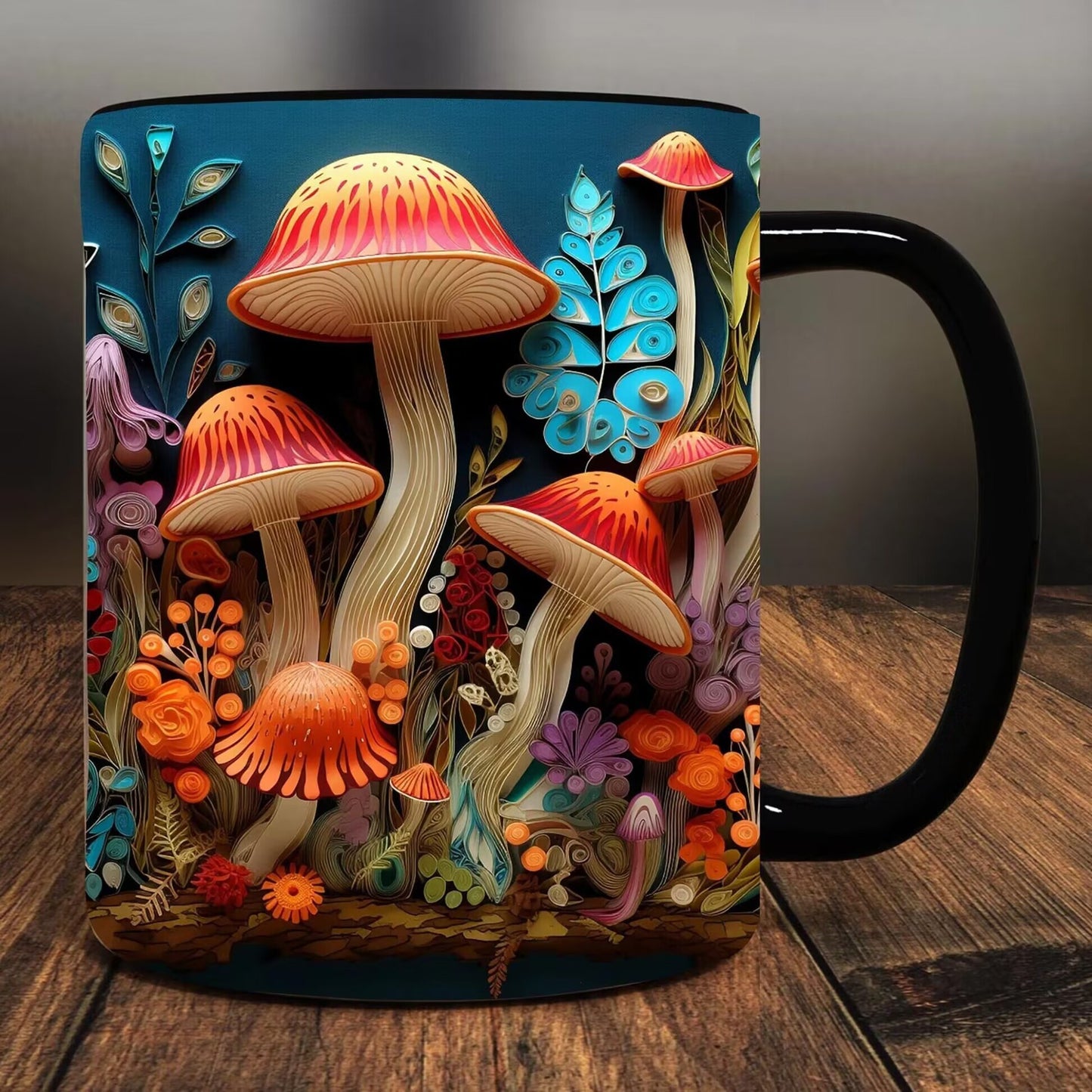 Fashion Personality Magic Mushroom Mugs