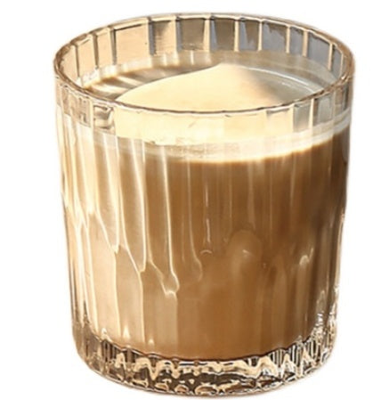 Vintage Glass American Iced Coffee Cup