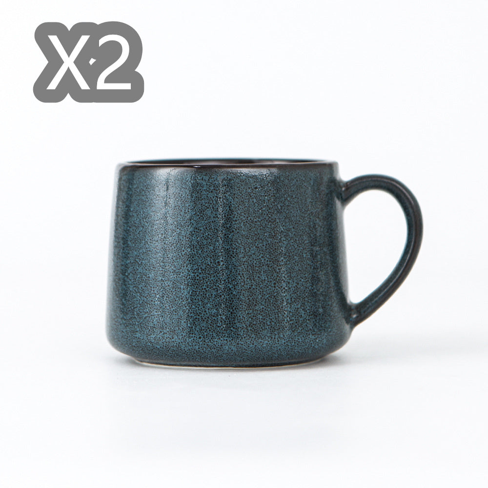 300ML Glazed Ceramic Mugs European Style