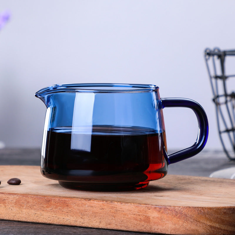 Glass Coffee Sharing Pot Coffee Set Household