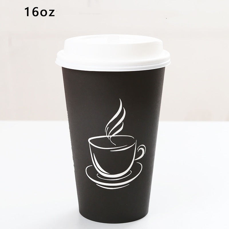 Disposable Thickened Paper Cup of Coffee