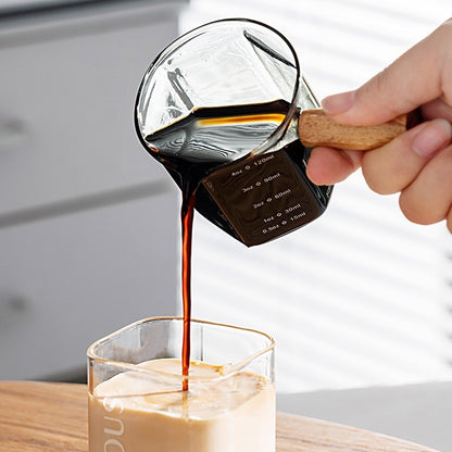 Glass Measuring Scale Coffee Measuring Cup