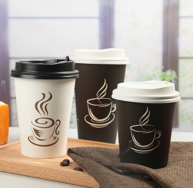 Disposable Thickened Paper Cup of Coffee