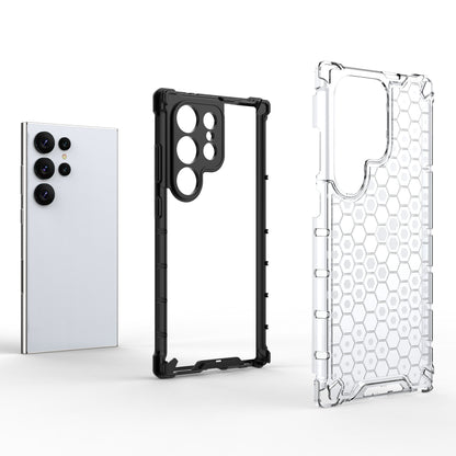 Honeycomb Transparent Phone Protective Case