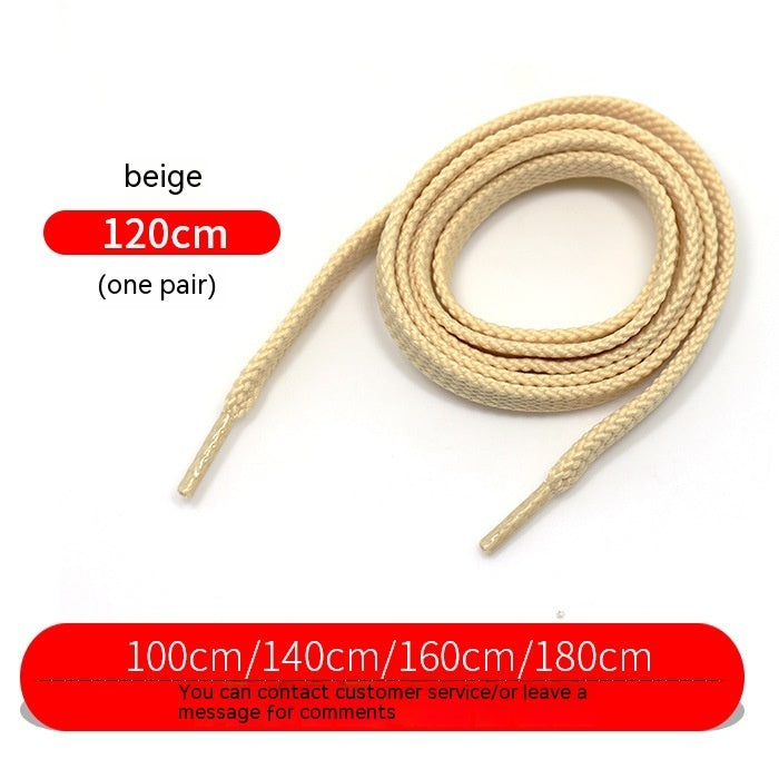 Athletic Shoelaces Flat Thickened Shoes Rope