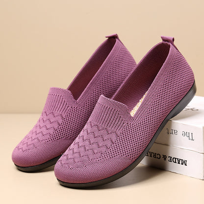 New Casual Breathable Flat Shoes Soft Bottom