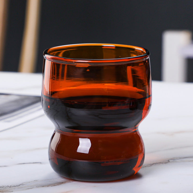 Creative Glass Coffee Milk Teacup